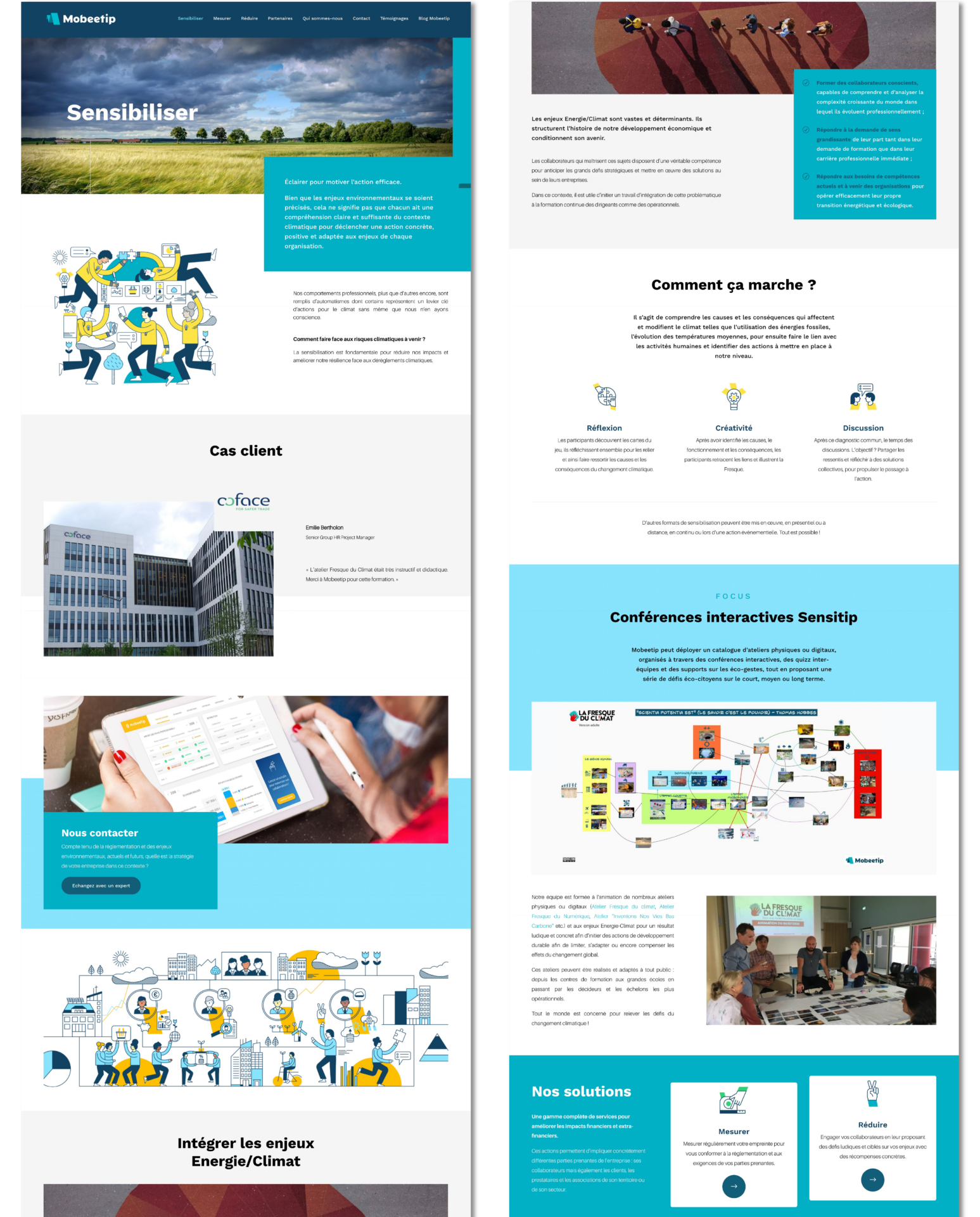 Plan de travail 1 webdesign site web mobeetip